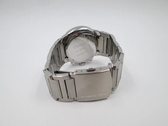 Adolfo Dominguez unisex chronograph. Stainless steel. Quartz. Bracelet. 2013