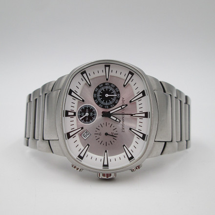 Adolfo Dominguez Unisex Chronograph Steel Quartz Bracelet El