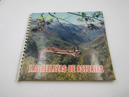 Álbum de cromos Las bellezas de Asturias. Heraclio Fournier. 455 cromos