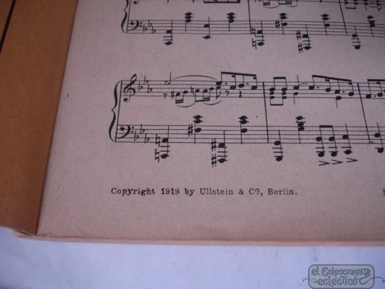 Álbum de danza. Verlag Ullstein & Co. 1919. Berlín. 76 páginas