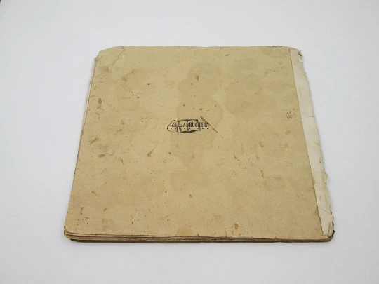 Álbum Octavo Cromos Cultura y Deportes. Bruguera, 1940. Desplegable