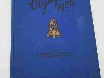 Álbum Olimpiadas de Berlín (1). 1936. 174 cromos y 9 láminas. Mapa