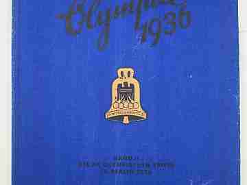 Álbum Olimpiadas de Berlín (2). 1936. 198 cromos y 11 láminas. Cartoné