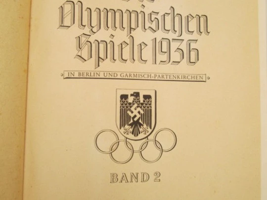 Álbum Olimpiadas de Berlín (2). 1936. 198 cromos y 11 láminas. Cartoné