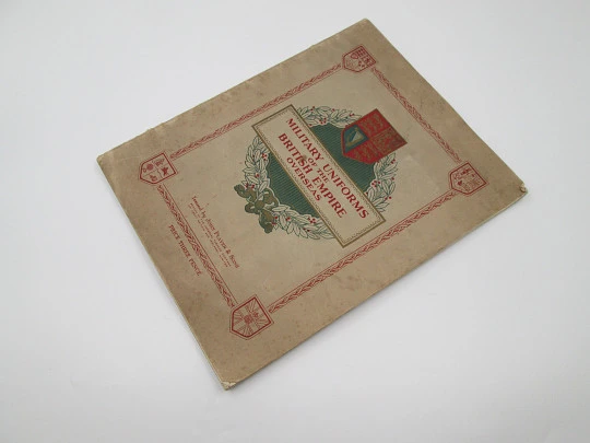 Álbum uniformes militares Imperio Británico. John Player. 50 cromos color. 1940