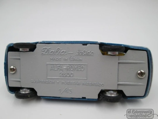 Alfa Romeo 2600. Dalia-solido. Box. Scale model car (1/43). 1960's
