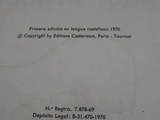 Alix. La tumba etrusca. Oikos-Tau. 1970. Jacques Martin. 1ª edición