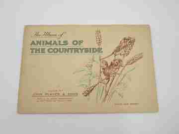 Animals of the countryside picture cards album. John Player. 50 colour images. 1939