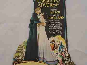 Anthony Adverse. 1948. Olivia de Havilland. Die-cut. Spain. Colour