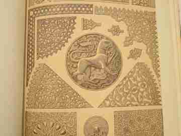 Antique art book. 1920's. 170 prints. Historic styles of ornament