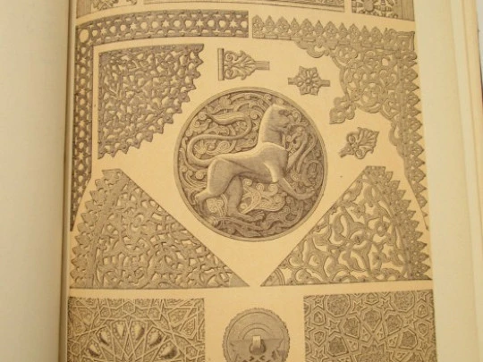 Antique art book. 1920's. 170 prints. Historic styles of ornament