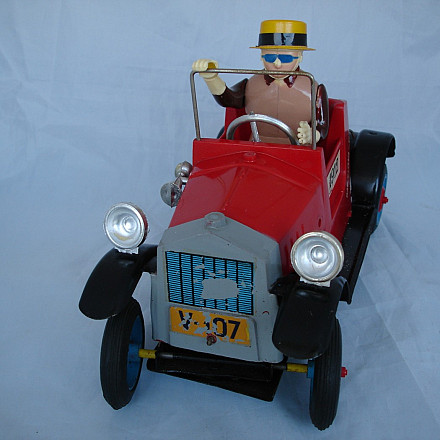 Toy Car Tomasin Rico Plastic Metal El Coleccionista Ecléctico