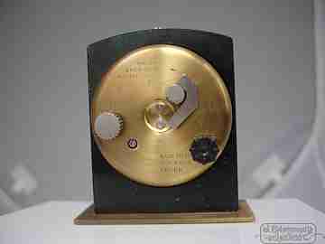 Appella. Suiza. 1970. Alarma. Bronce pavonado verde. 7 gemas