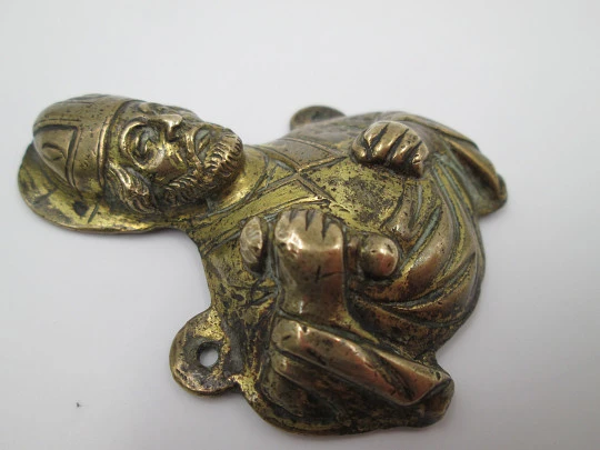 Apply bronze. San Pedro. 16th-17TH centuries. 56 grs. Spain. Chest