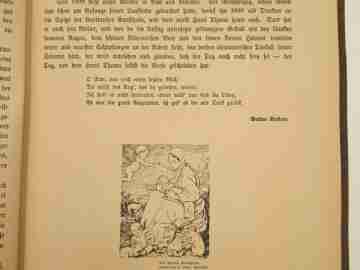 Art book / portfolio. Hans Thoma. Seemann. 1920. Colour illustrations