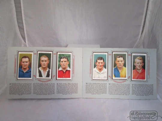 Asociación de futbolistas 1935-1936. John Player. 50 cromos color