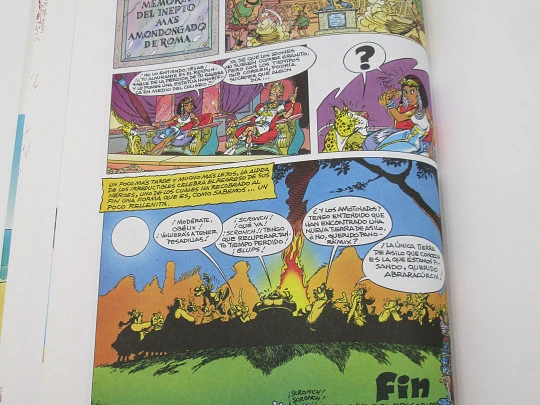Astérix, el mal trago de Obélix. Texto e ilustraciones Uderzo. Editorial Planeta. 1996