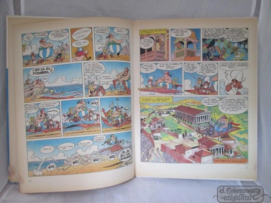 Astérix en la India. 1987. Junior / Grijalbo. 48 Págs. Tapas duras