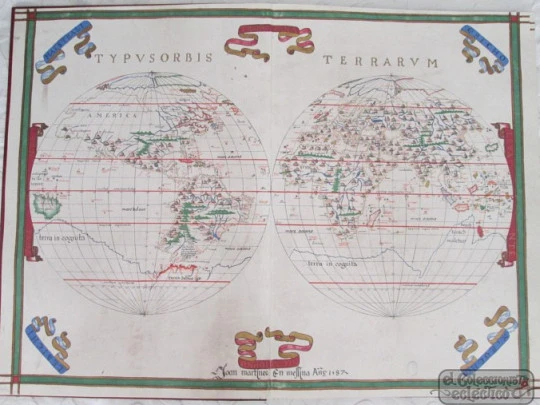 Atlas de Joan Martines 1587. Reproducción facsímil 1973