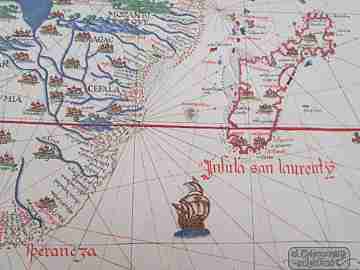 Atlas of Joan Martines 1587. Facsimile reproduction