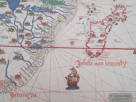 Atlas of Joan Martines 1587. Facsimile reproduction