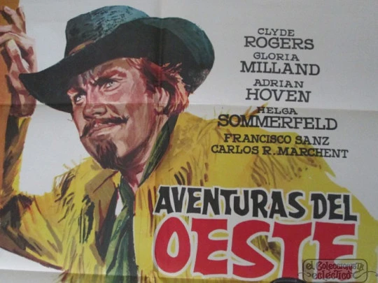 Aventuras del Oeste. 1965. Clyde Rogers. Joaquín Luis Romero