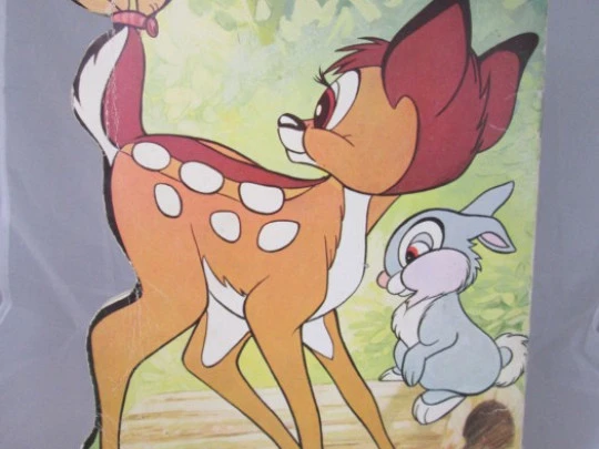 Bambi. 1976. Ediciones Toray. Walt Disney. Troquelado