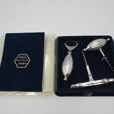 Pedro Duran 銀製 スプーン フォーク セット bar-set.-sterling-silver.-