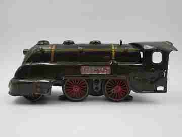 Bass-Volt S.59 locomotora JEP con carbonera SCNF. Hojalata. Años 40