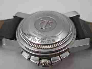 Baume & Mercier Capeland chronograph. Automatic. Steel. Calendar. Box. 2000's