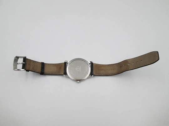 Baume & Mercier Classima men's dress watch. Stainless steel. Calendar. Quartz. Swiss. 2015's