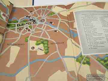 Berlin Olympic Games (1). 174 stickers. 1936. Prints and map