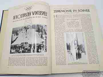 Berlin Olympic Games (1). 174 stickers. 1936. Prints and map