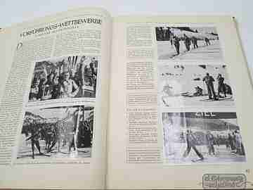 Berlin Olympic Games (1). 174 stickers. 1936. Prints and map