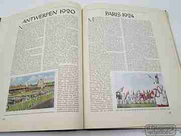 Berlin Olympic Games (1). 174 stickers. 1936. Prints and map