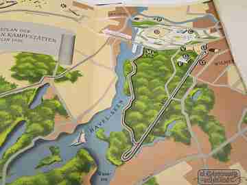 Berlin Olympic Games (1). 174 stickers. 1936. Prints and map