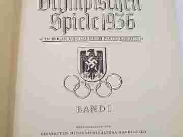 Berlin Olympic Games (1). 174 stickers. 1936. Prints and map