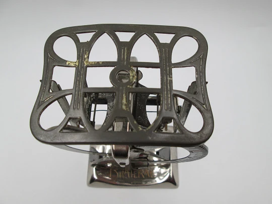 Bilaterale letter scale / Table postman scale. 1940's. Germany. Silver metal Bilaterale letter scale / Table postman scale. 1940's. Germany. Silver metal