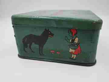 Bing Pigmyphone children's toy phonograph. Lithographed tinplate
