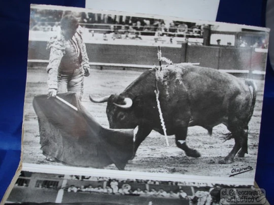 Block 10 postales Fiesta Española. Chapresto. 1950. Tauromaquia