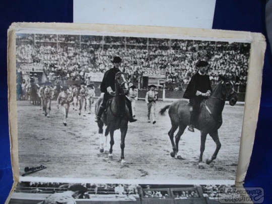 Block 10 postales Fiesta Española. Chapresto. 1950. Tauromaquia