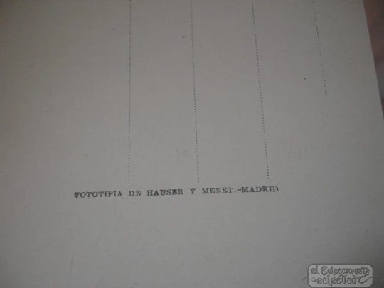 Block de veinte postales Real Armería. 1º Siglo XX. Hauser y Menet