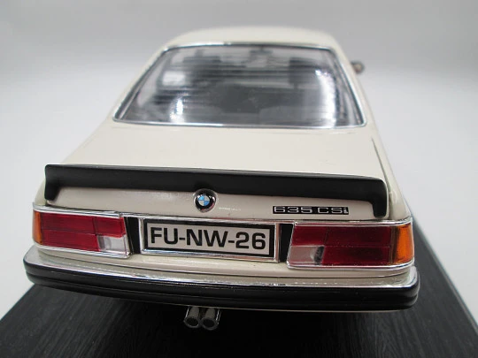 BMW 635 SCi coche miniatura metal. Anson. Escala 1:18. Estuche. Hong-Kong. 1980