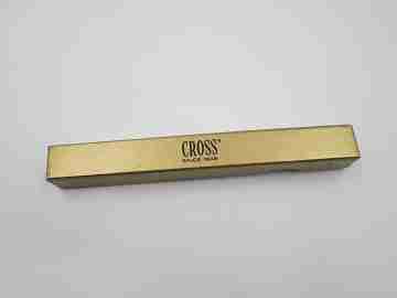Bolígrafo Cross Century Classic. Metal cromado y chapados en oro. Estuche