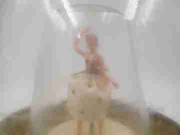 Bols ballerina wind-up musical bottle. 1950's. Apricot Brandy. Holland