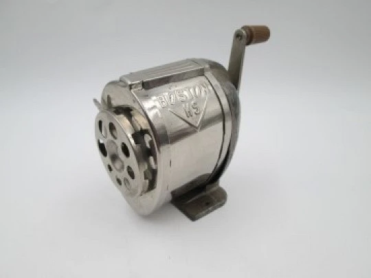 Boston KS Draftsman pencil sharpener. Hunt Company. Metal and iron. 1950's. USA