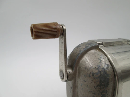 Boston KS Draftsman pencil sharpener. Hunt Company. Metal and iron. 1950's. USA