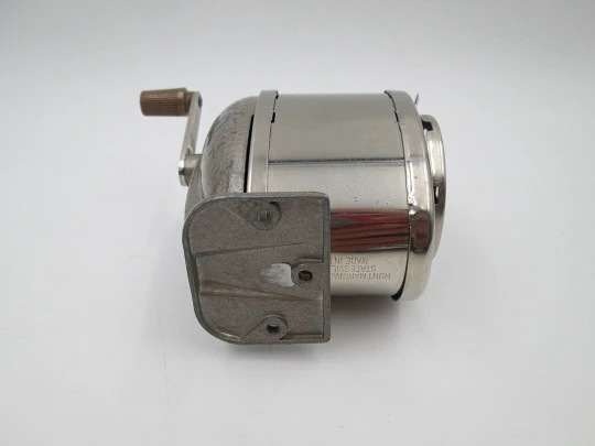 Boston KS Draftsman pencil sharpener. Hunt Company. Metal and iron. 1950's. USA