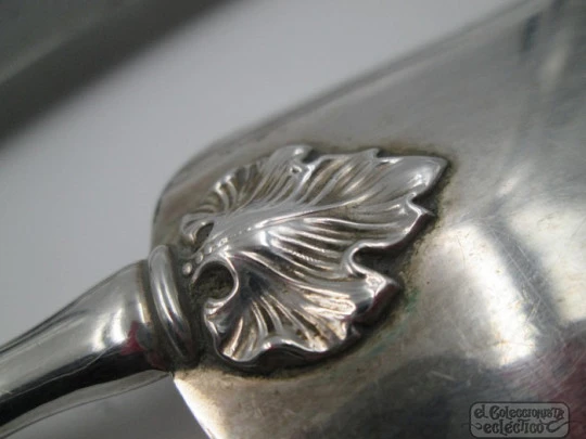 Boxed travel cutlery. Carving set (fork & knife) and cake pie server. France