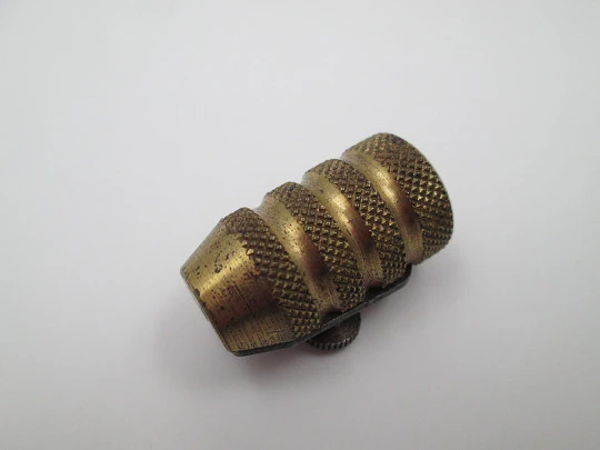 Brass hand pencil sharpener Granate 5. Germany. 1930's. Cone shape